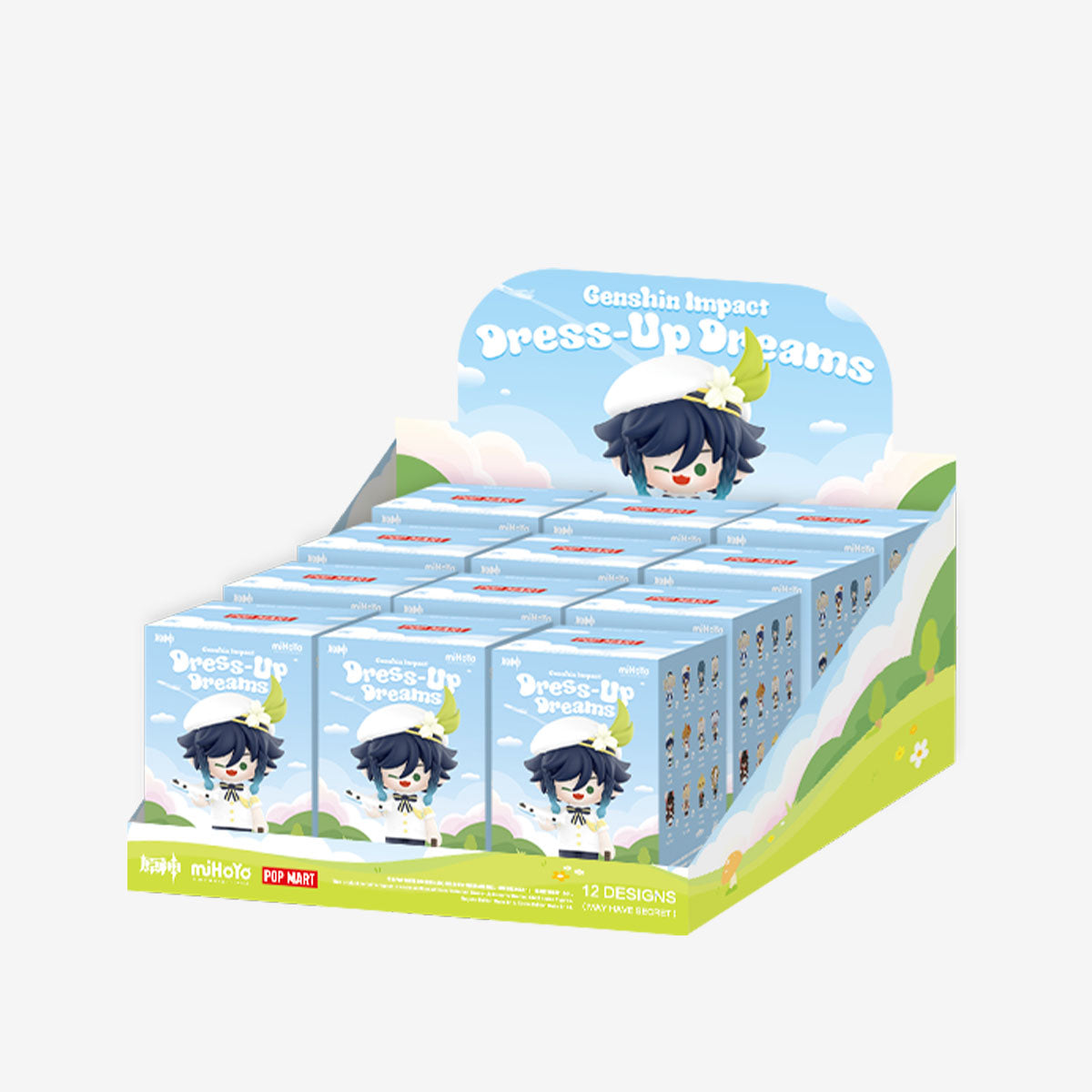 【NEW】POP MART Genshin Impact Dress-Up Dreams Themed Chibi Series Figures