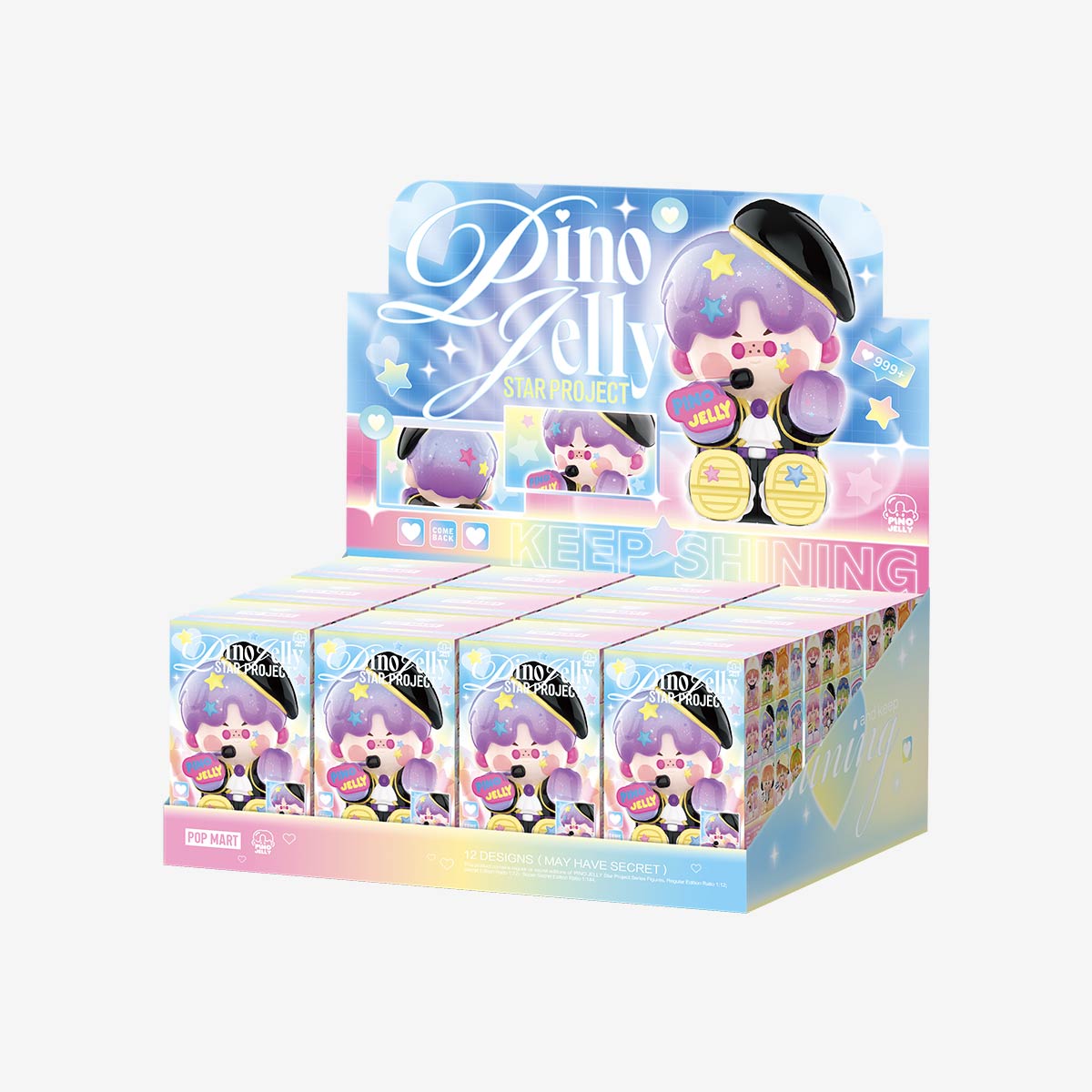 【NEW】POP MART PINO JELLY Star Project Series Figures