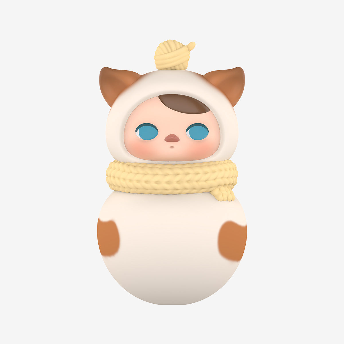 【NEW】POP MART PUCKY Roly-Poly Kitty Series Figures