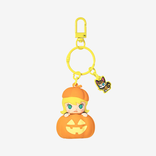 【NEW】POP MART Happy Halloween Party Series - MOLLY Luminous Pumpkin Pendant