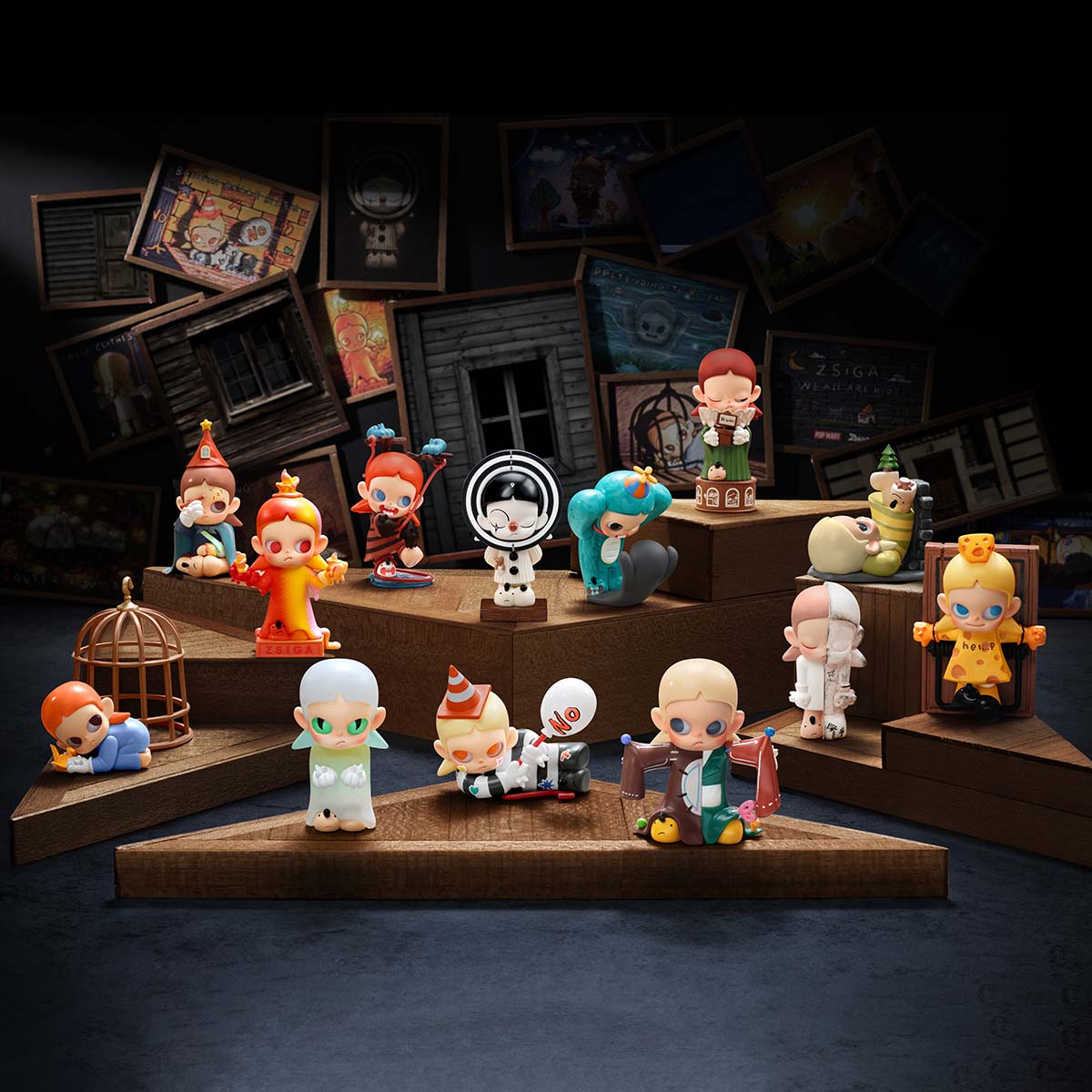 POP MART Zsiga We All Are Kids Series Figures