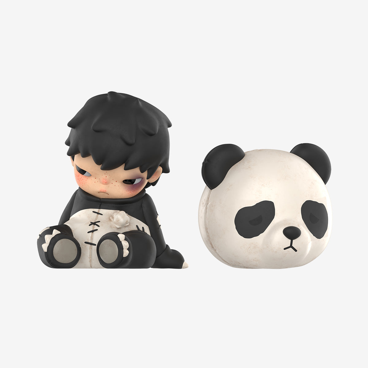 【NEW】POP MART Hirono Doll Panda Figure