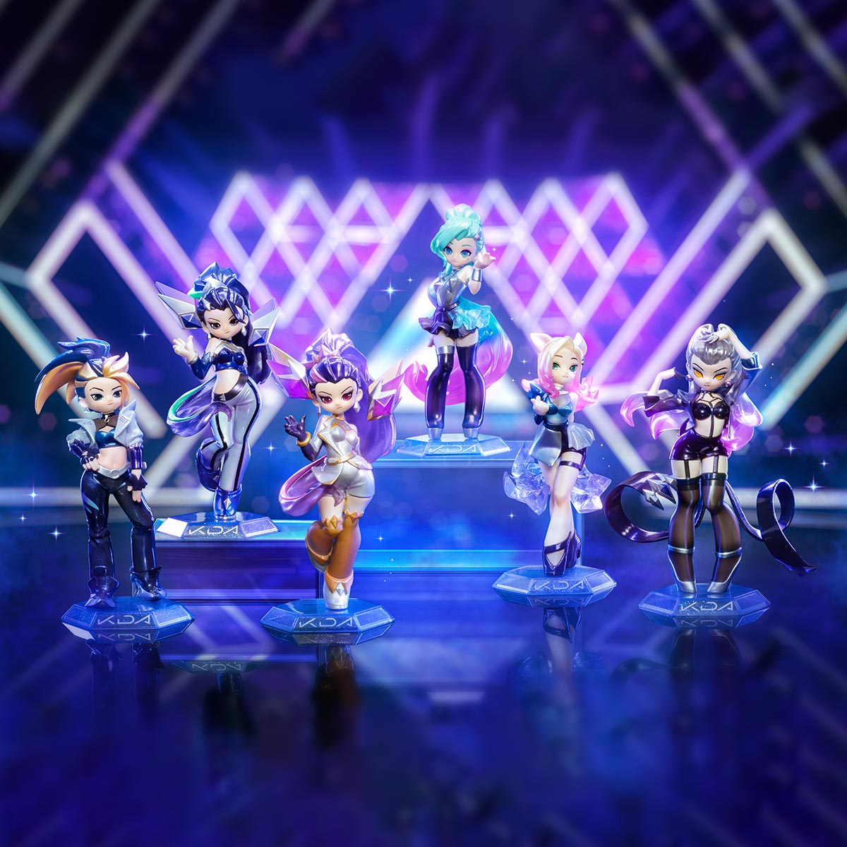 POP MART League of Legends K/DA ALL OUT Series Figures