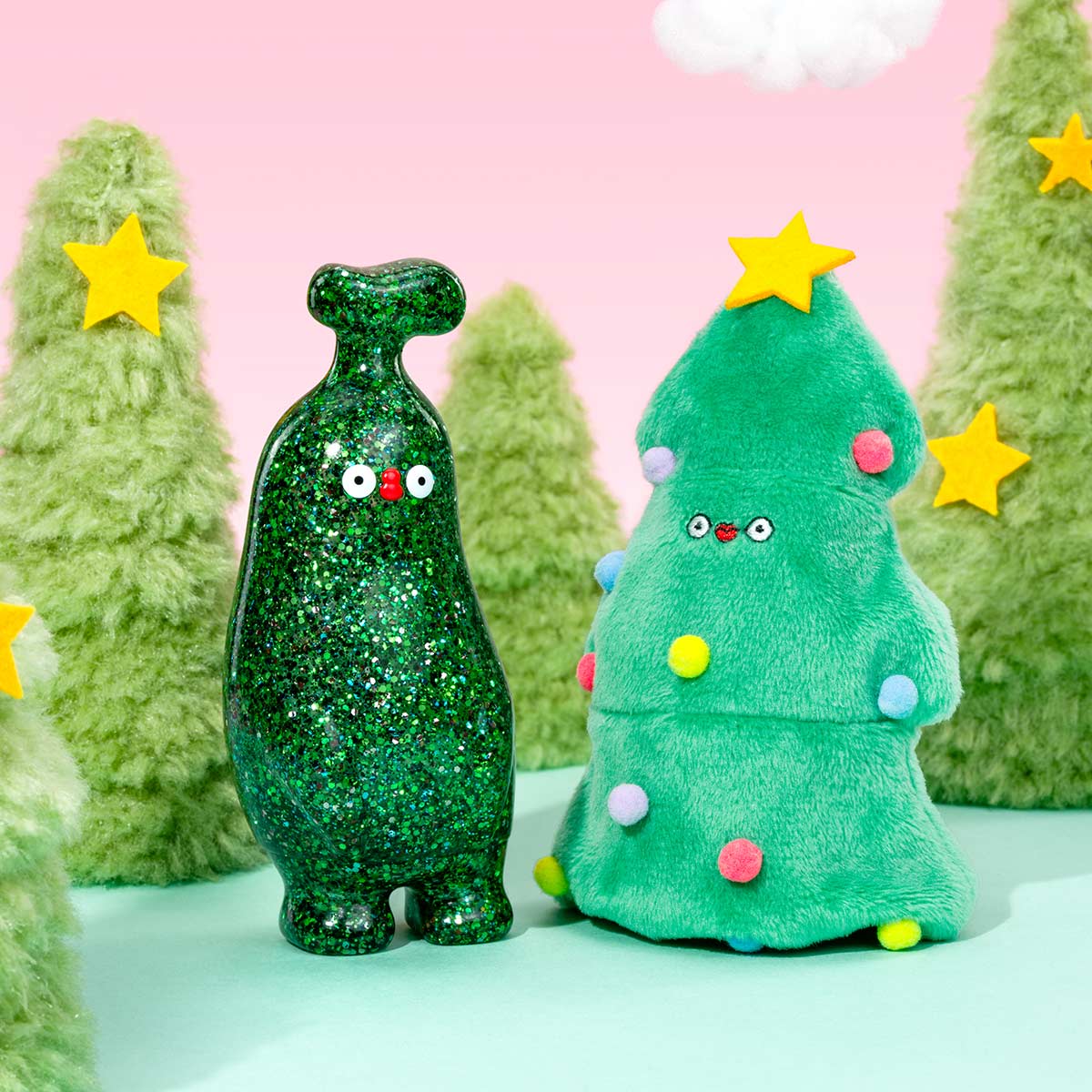 【Limited】POP MART FLABJACKS Glistening Christmas Tree Figure