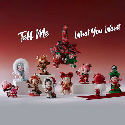 【NEW】Pop Mart SKULLPANDA Tell Me What You Want Series Figures