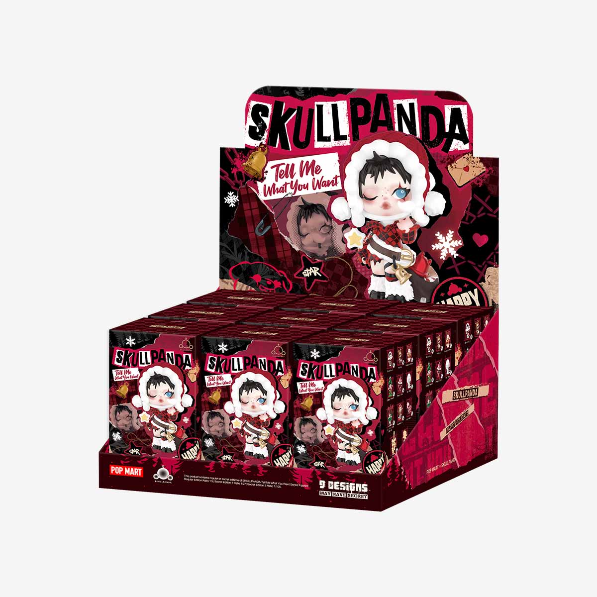 【NEW】Pop Mart SKULLPANDA Tell Me What You Want Series Figures