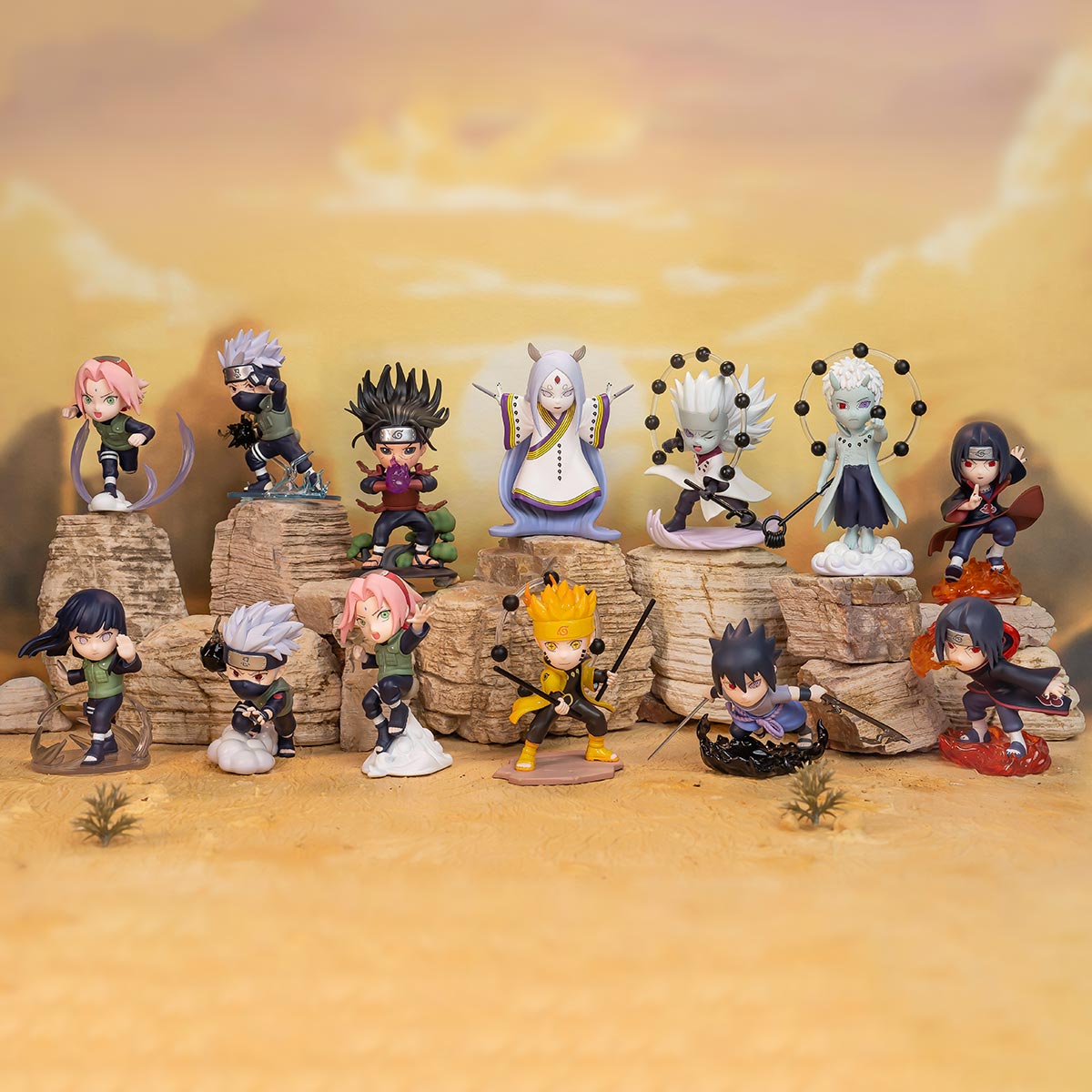 Pop Mart NARUTO Ninkai Taisen Series Figures