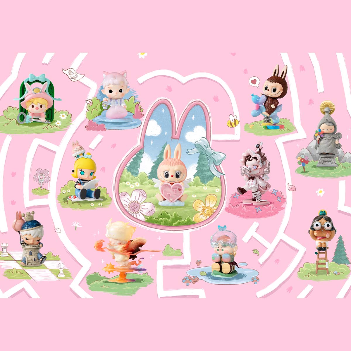【Limited】POP MART Finding MOKOKO Series Figures