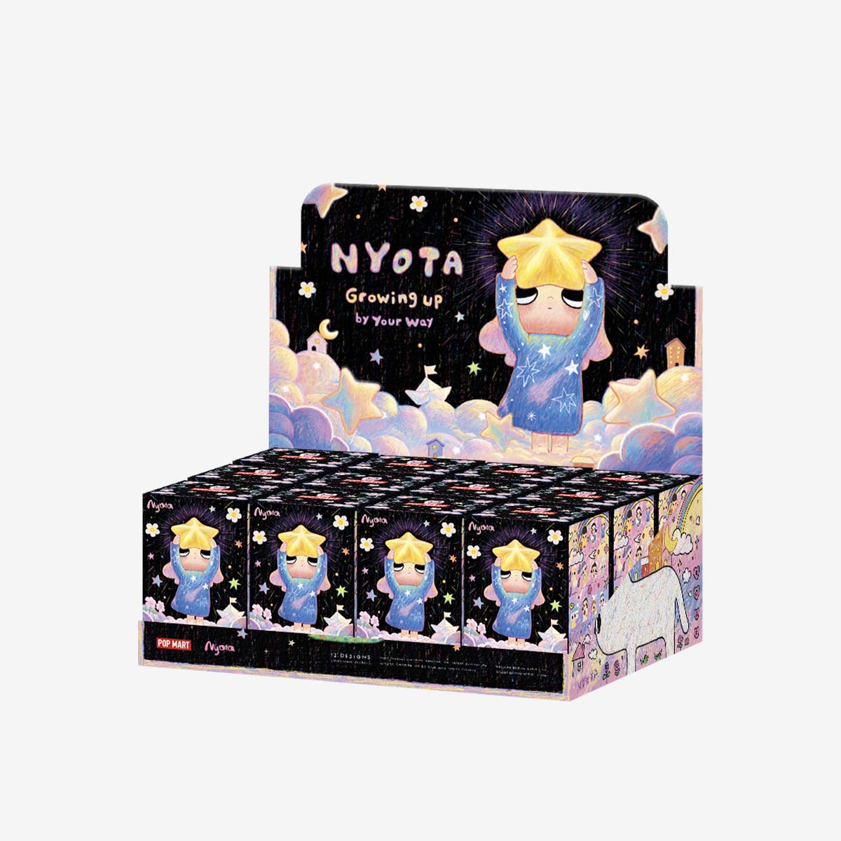 POP MART Nyota Growing up by Your Way Series Figures