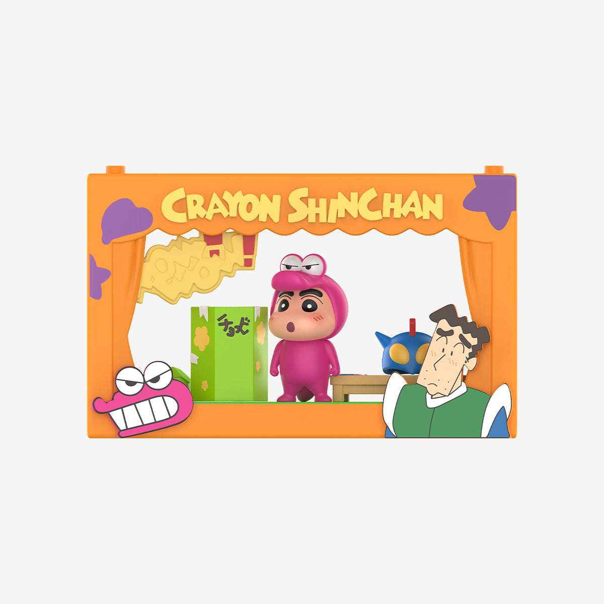 【NEW】POP MART Crayon Shinchan Life Theatre Series Scene Sets