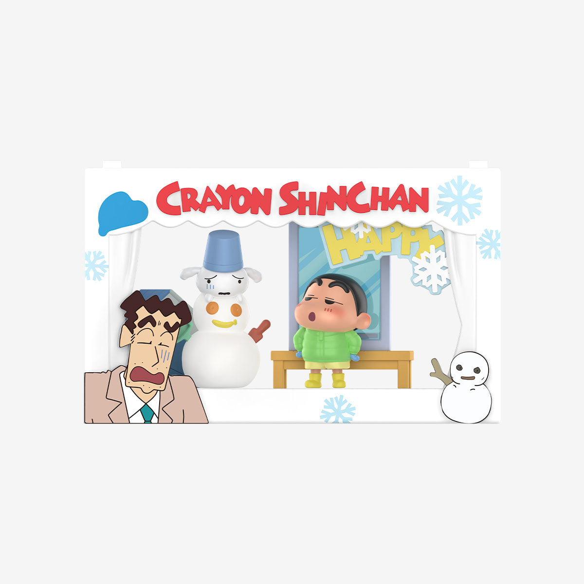 【NEW】POP MART Crayon Shinchan Life Theatre Series Scene Sets
