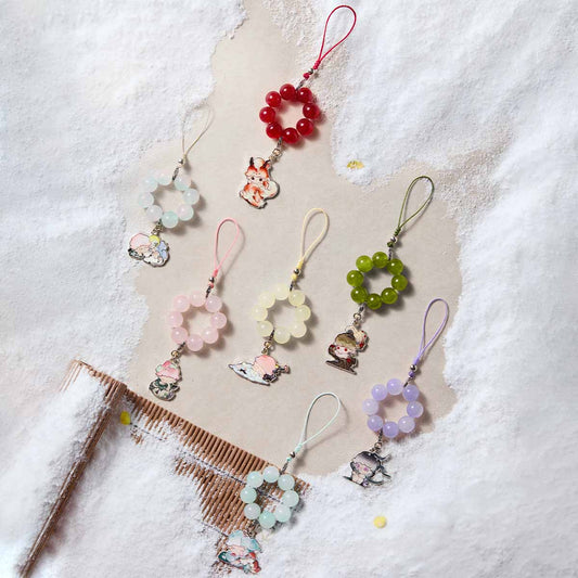 【NEW】POP MART DIMOO Stories in the Cup Series-Beaded Pendant Blind Box