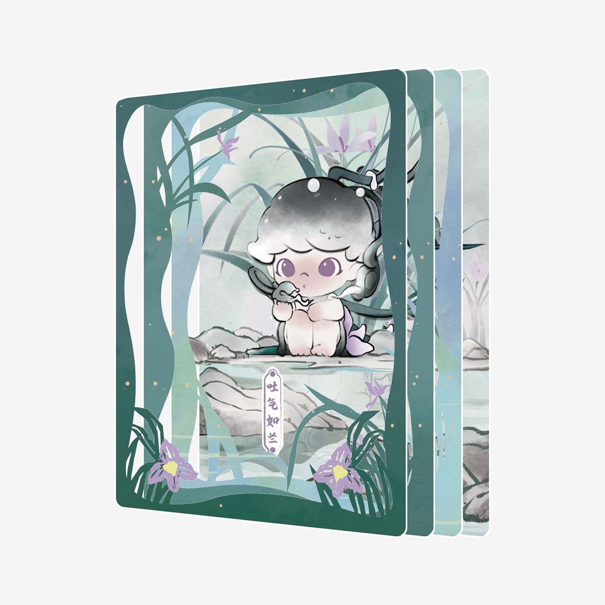【NEW】POP MART DIMOO Stories in the Cup Series Figures Art Collection Cards