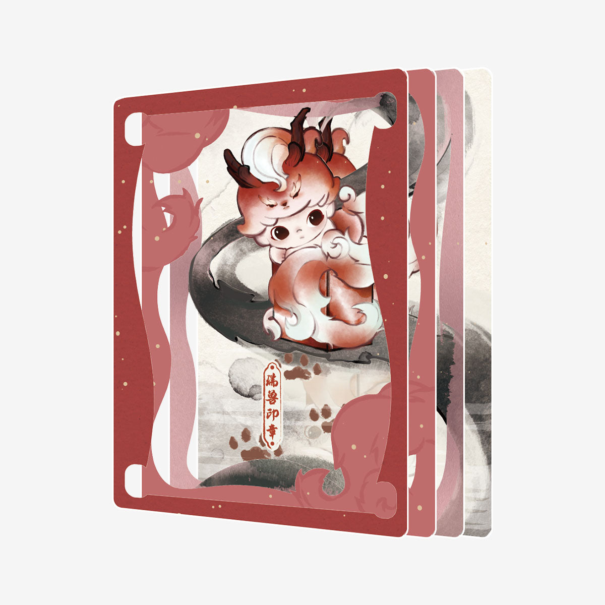 【NEW】POP MART DIMOO Stories in the Cup Series Figures Art Collection Cards