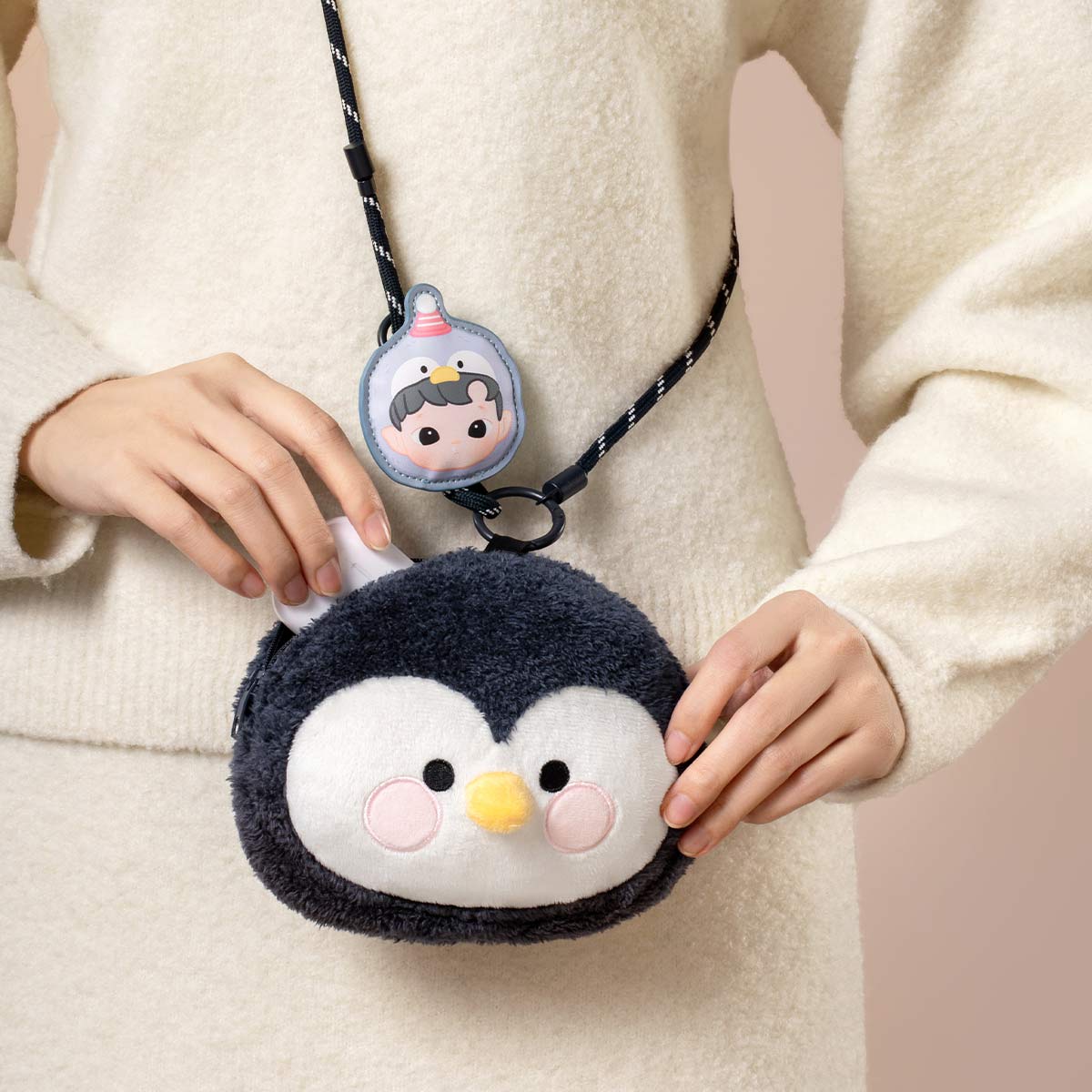 【NEW】POP MART HACIPUPU Snuggle With You Series-Plush Bag Blind Box