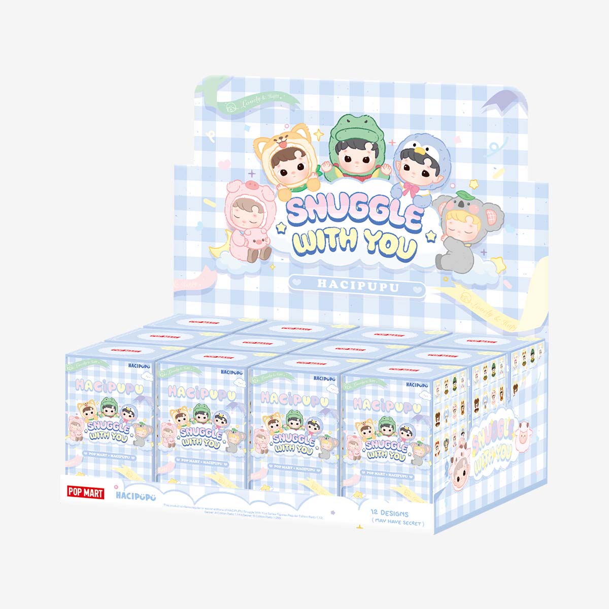 【NEW】POP MART HACIPUPU Snuggle With You Series Figures