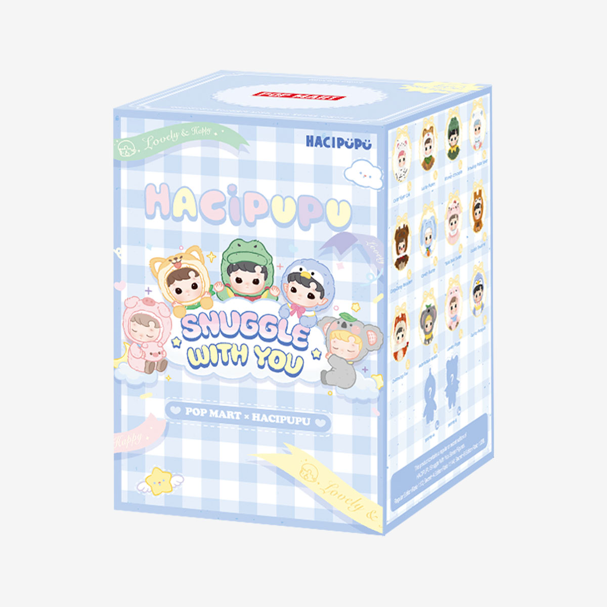 【NEW】POP MART HACIPUPU Snuggle With You Series Figures