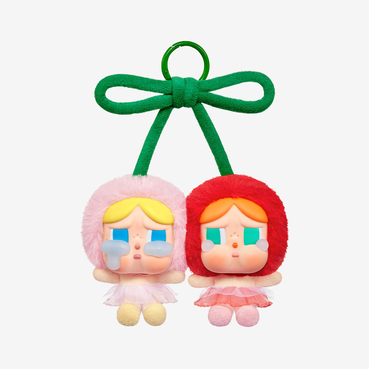 【NEW】Pop Mart CRYBABY Crying For Love Series-Vinyl Plush Hanging Card (Love You Cherry Much)