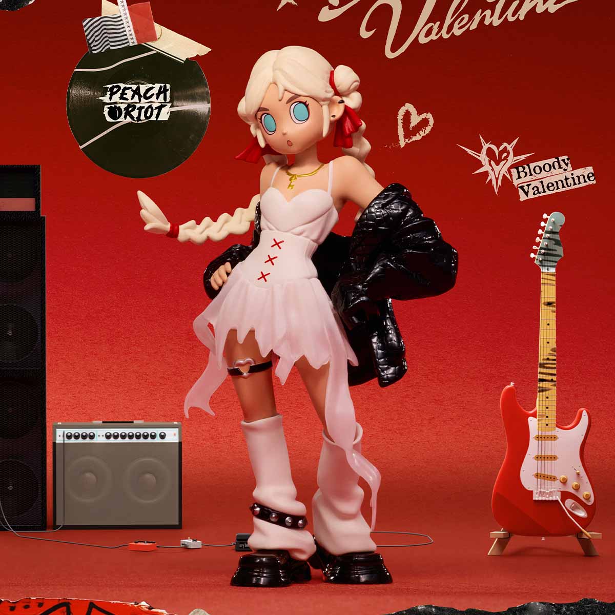 Pop Mart Peach Riot Bloody Valentine Figures