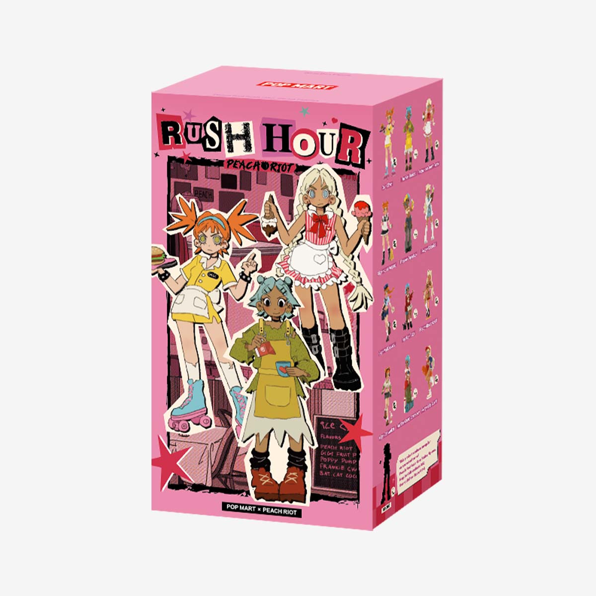 【NEW】POP MART Peach Riot Rush Hour Series Figures