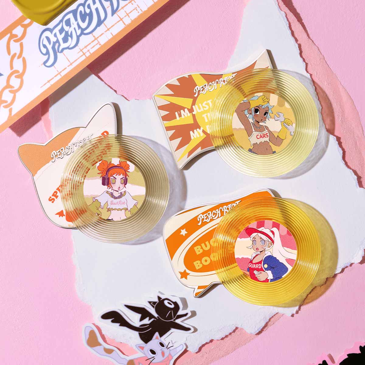 【NEW】POP MART Peach Riot Rush Hour Series-Fridge Magnet Blind Box