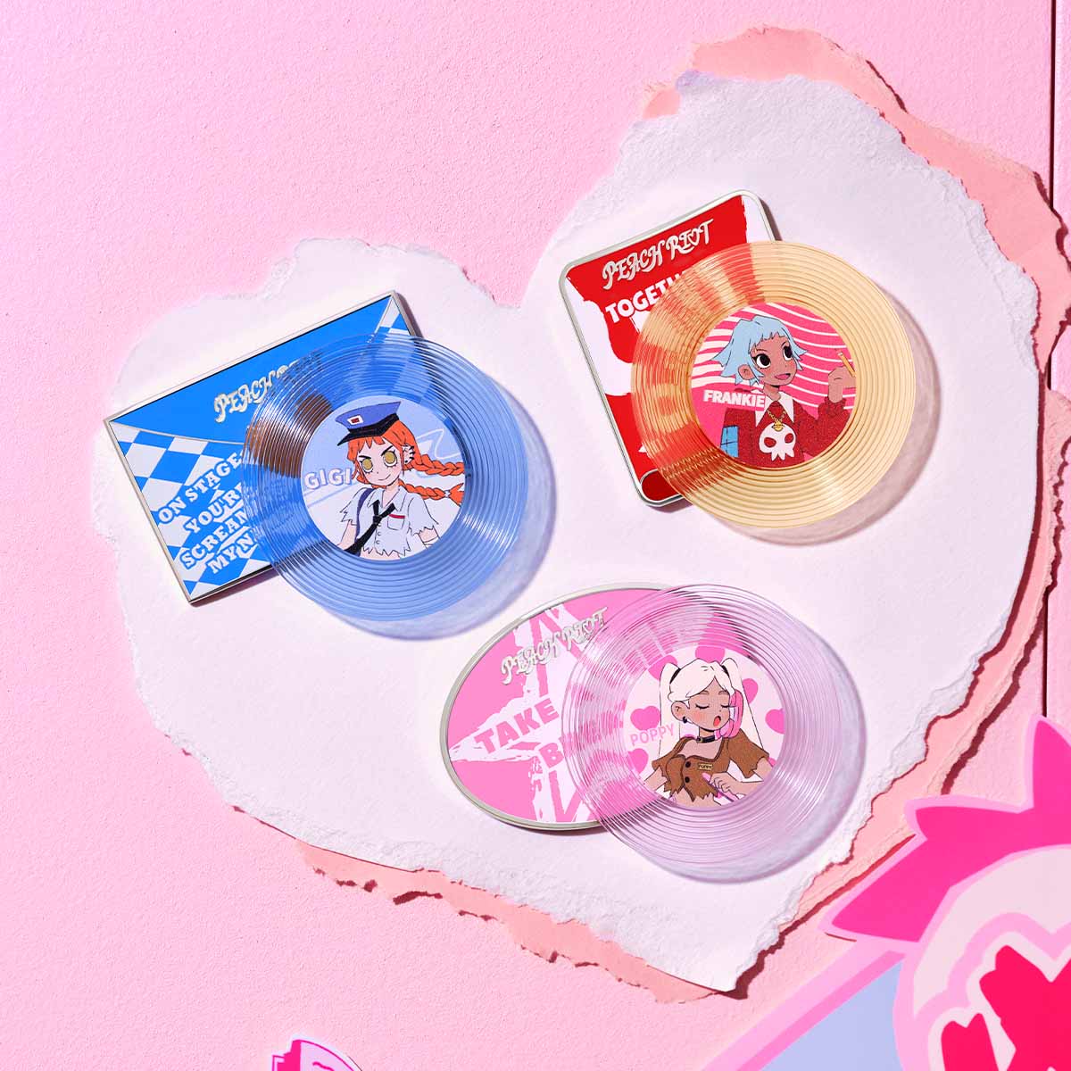 【NEW】POP MART Peach Riot Rush Hour Series-Fridge Magnet Blind Box