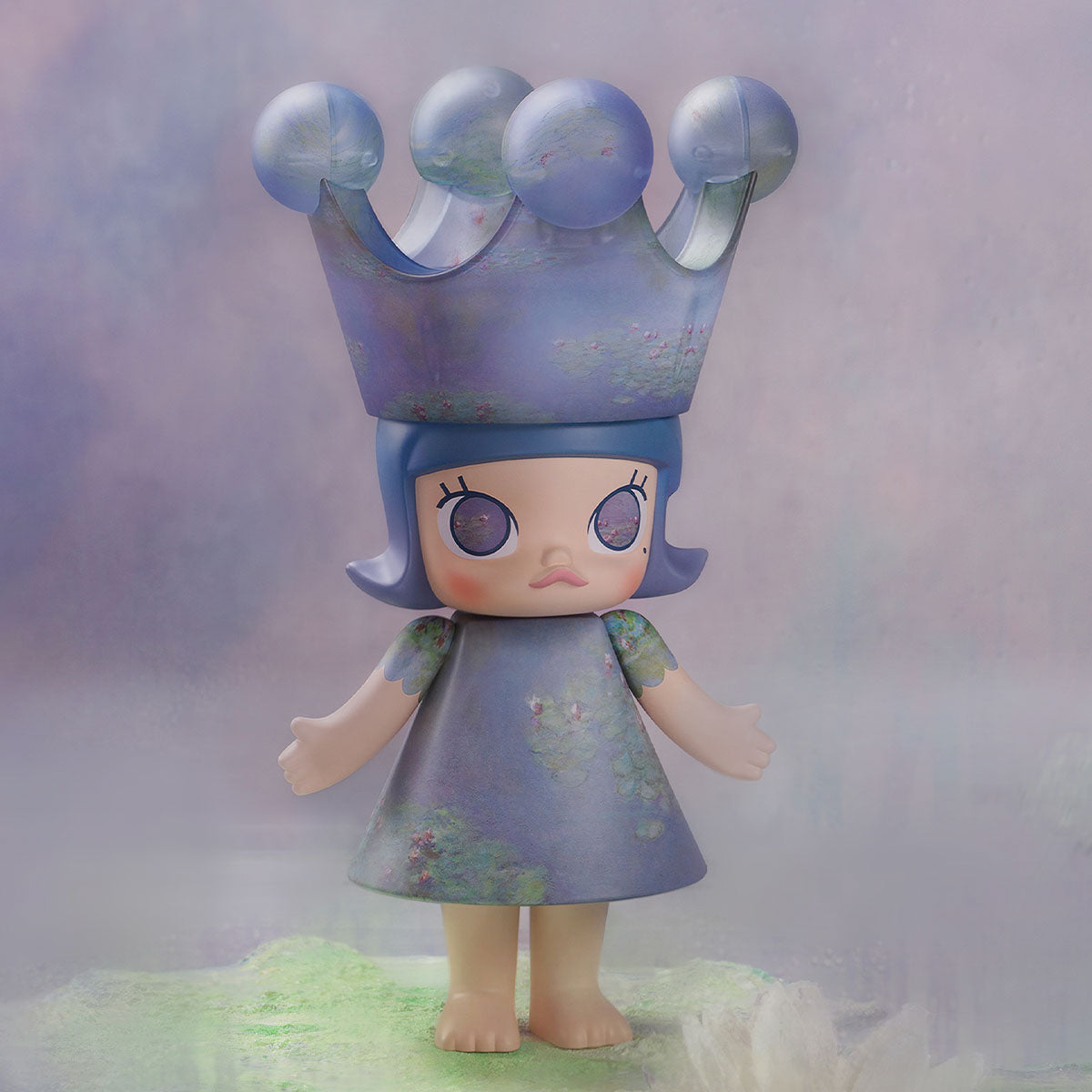 【NEW】Pop Mart MEGA ROYAL MOLLY 400% Monet-Les Nymphéas