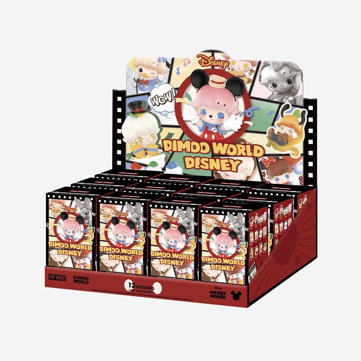 POP MART DIMOO WORLD × DISNEY Series Figures