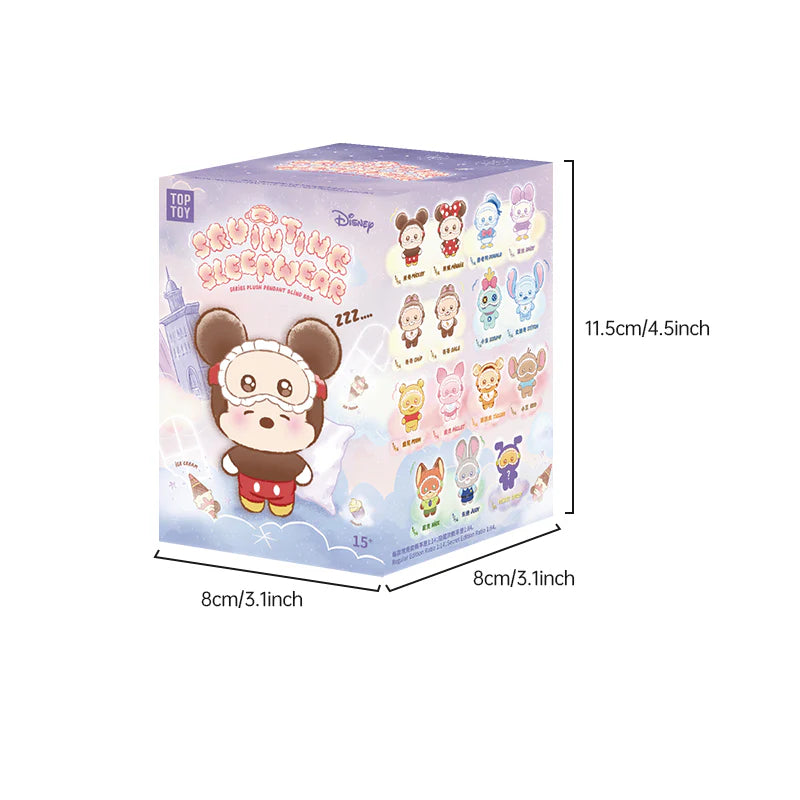 Disney Squinting Sleepwear Series Plush Blind Boxes