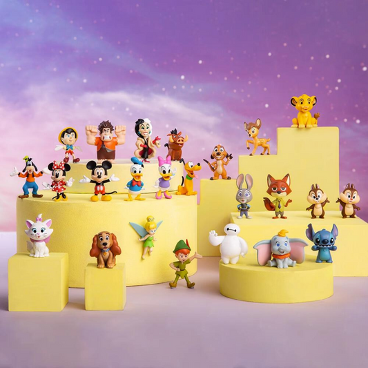 Disney's 100th Anniversary Qute Characters Mini Bean Bag (4/Pack)
