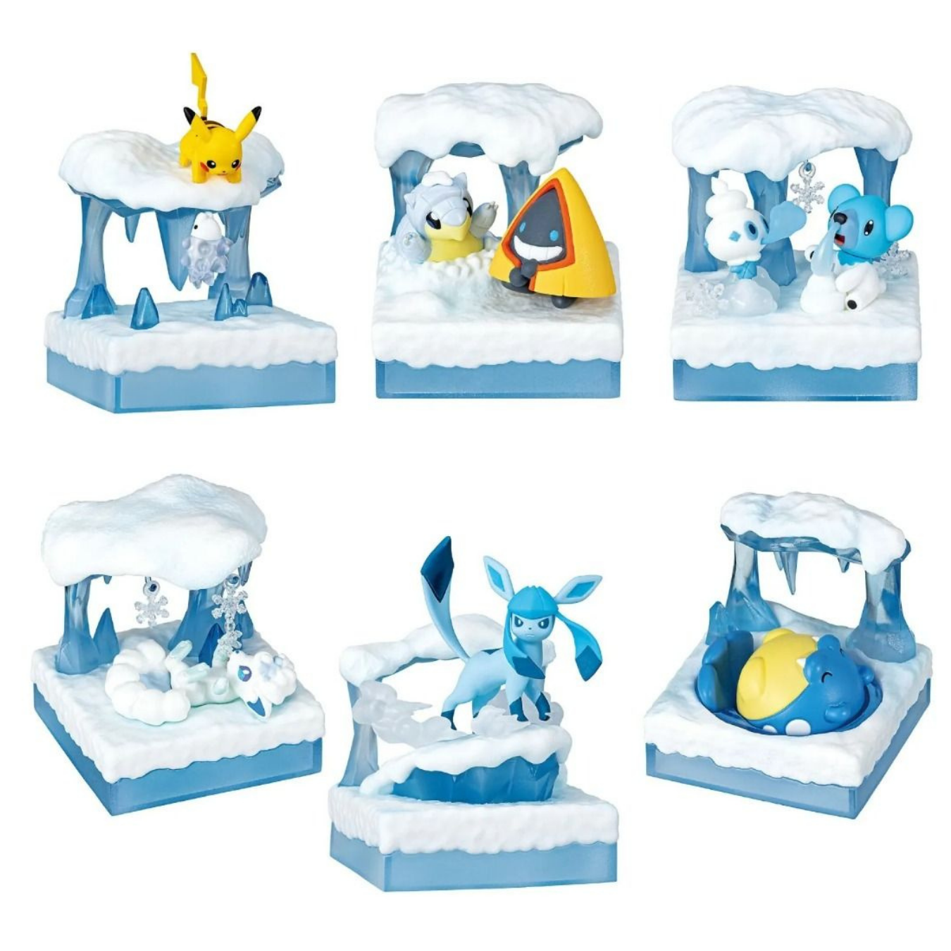 【New】re-Ment: Pokémon World Frozen Snow Series Blind Box