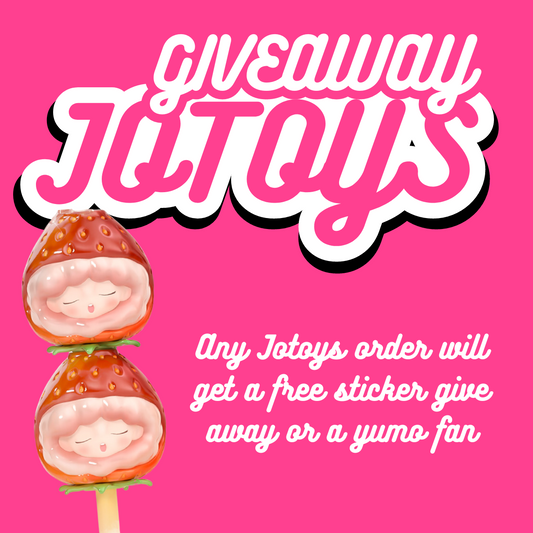 【NOT4SALE】Jotoys Giveaway Tier #1 (Sticker/Fan)