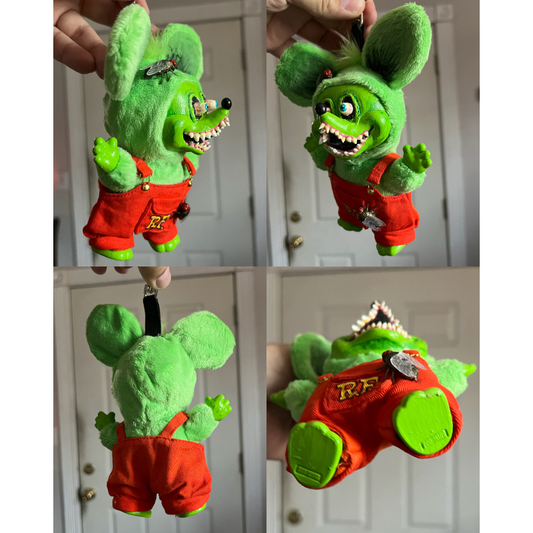 Stephanie Miranda -  Rat Fink Keychain Plush
