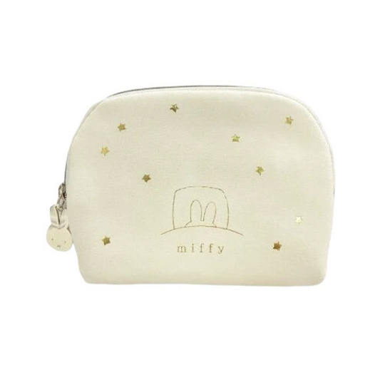Miffy Good Night Series Small Cosmetic Pouch - Ivory