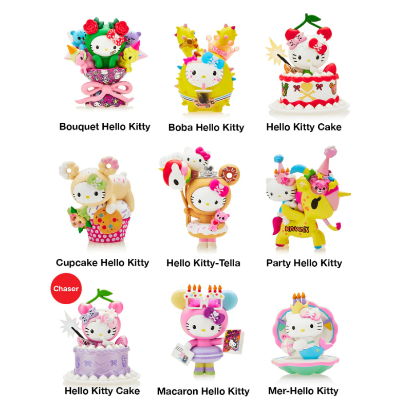 Tokidoki x Hello Kitty 50th Birthday Blind Box