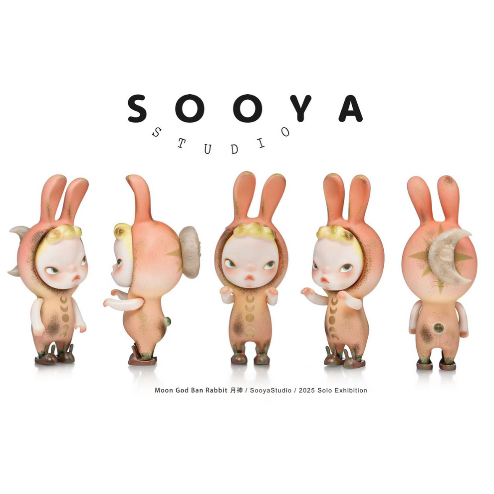 SooyaStudio Moon God Ban Rabbit 月神 100%】Sooya Studio Limited Moon God Rabbit Ban – Kouhigh Toys