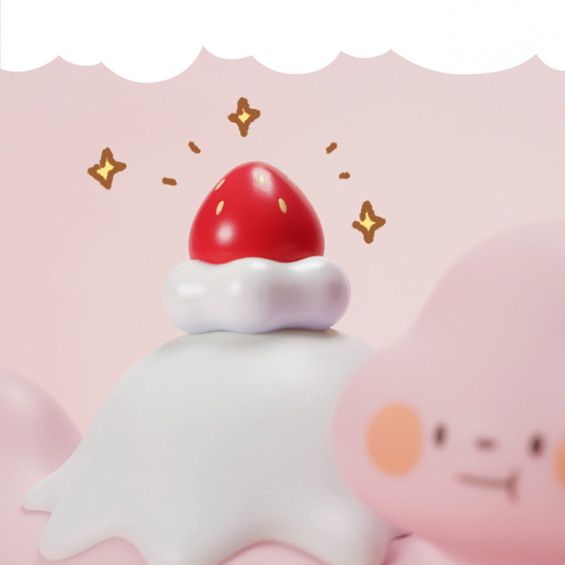 Toyzero+ Foodie Dinosaur - Fujiyama Strawberry – Kouhigh Toys