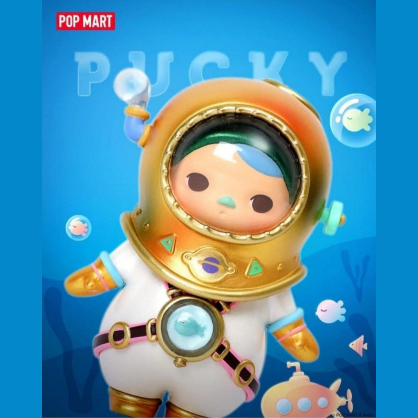 【Limited】Pucky Planet Explorer Deep Sea Explorer Baby Blister Package