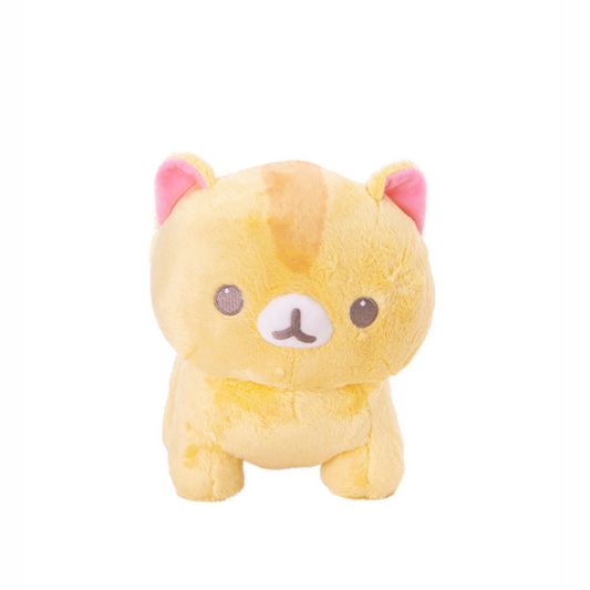 San-X Corocoro Coronya Standing Yellow Cat Plush