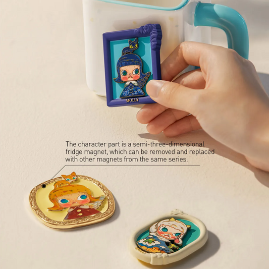 【Package Open】Pop Mart MOLLY Anniversary Statues Classical Retro 2 Series-Picture Frame Cup
