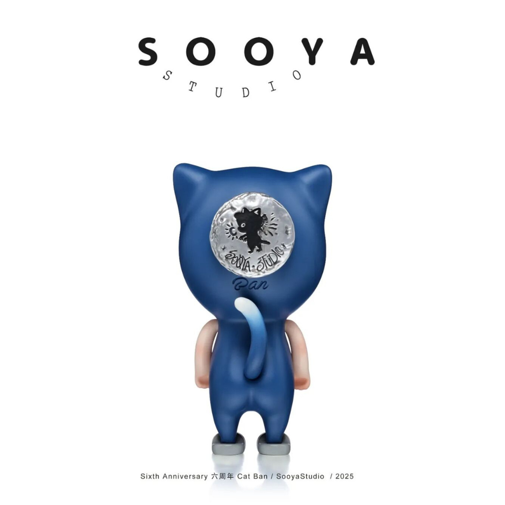 sooya studio 6周年 Ban ソフビフィギュア 100%】Sooya Studio Sixth Anniversary Cat Ban Figure – Kouhigh Toys