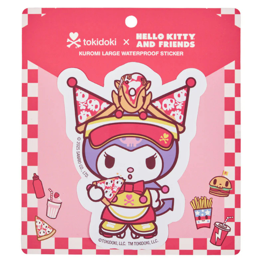 Tokidoki x HKF Fast Food Large Stickers
