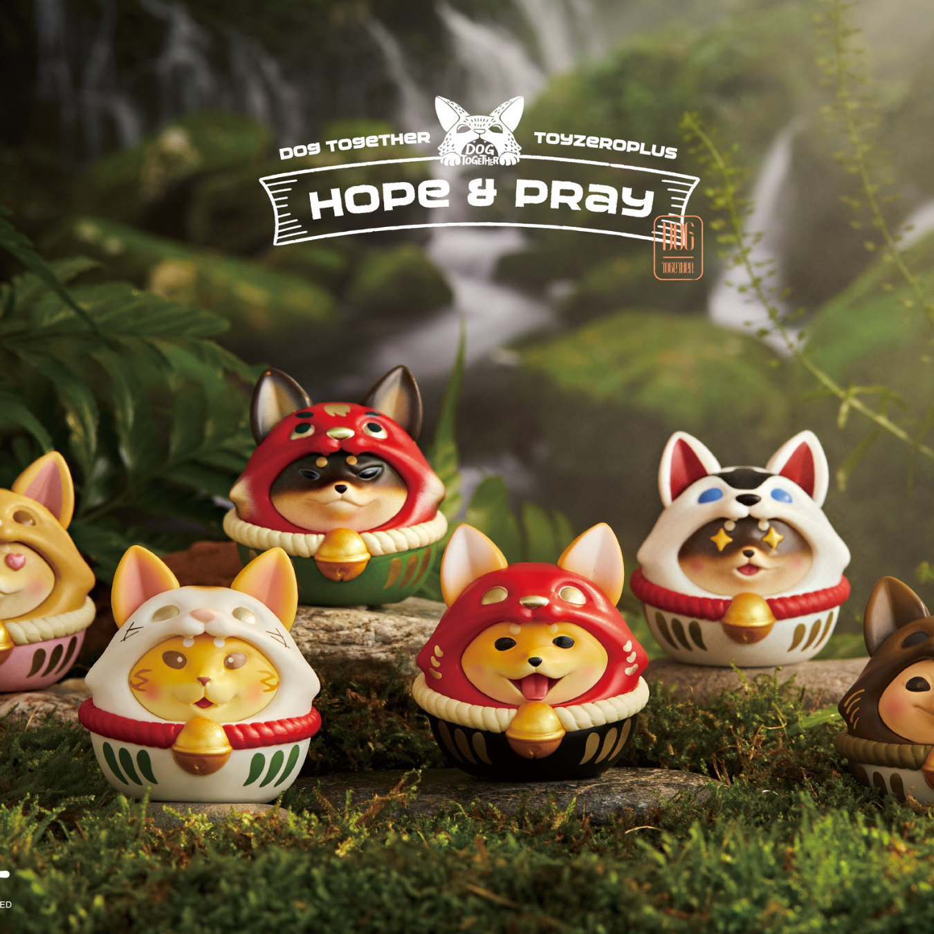 【New】Dog Together Hope & Pray Series Blind Box