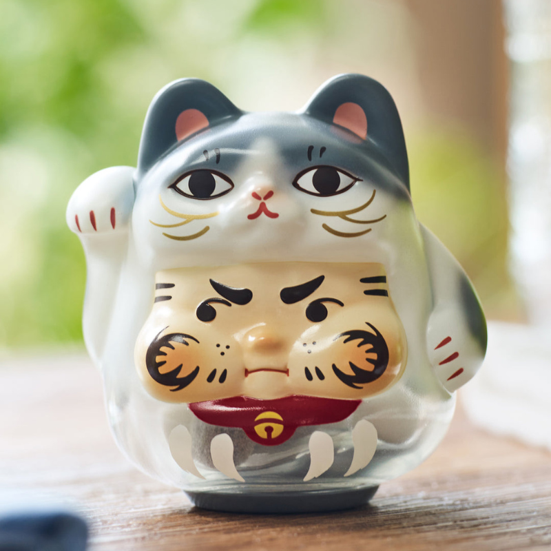 PP X MONSTER Lucky Kitten Daruma Blind Box