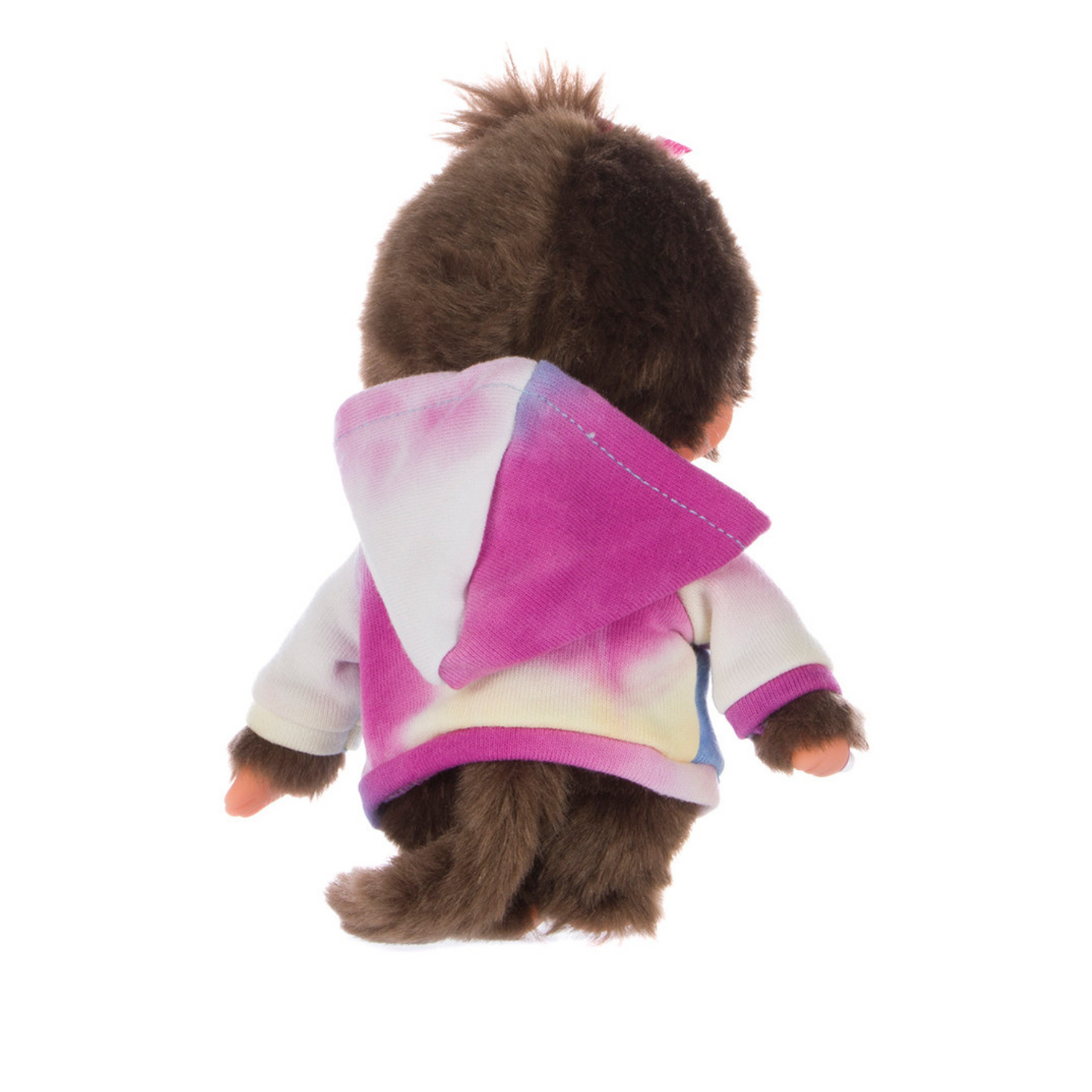 Monchhichi Classic Plush Toy - Tie-Dye Hoodie Girl