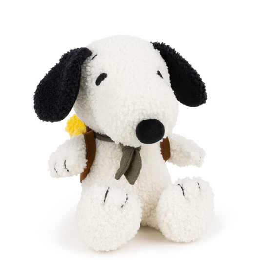 PEANUTS SNOOPY with Woodstock in Backpack Plush - 8"