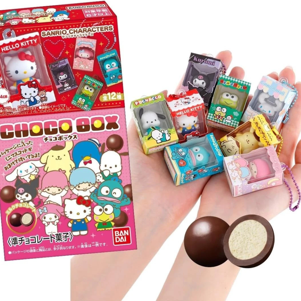 Sanrio Characters Mini Figures Blind Choco Box