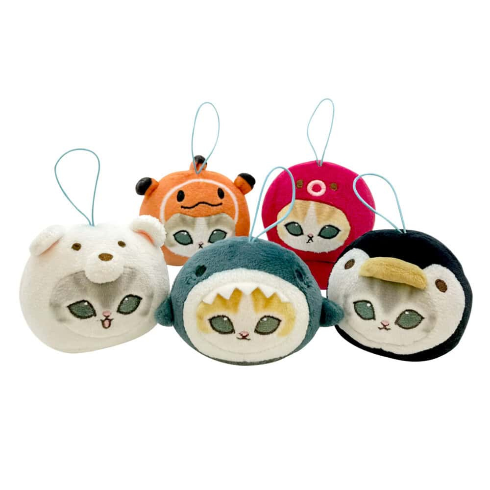 Mofusand Marine Life Meow Face Plush Blind Box