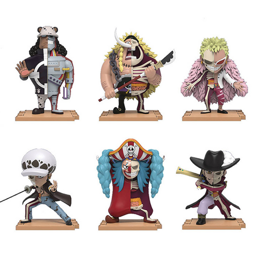 【Restock】Mighty Jaxx Freeny's Dissectibles: One Piece Vol.4 (WARLORDS EDITION) Blind Box