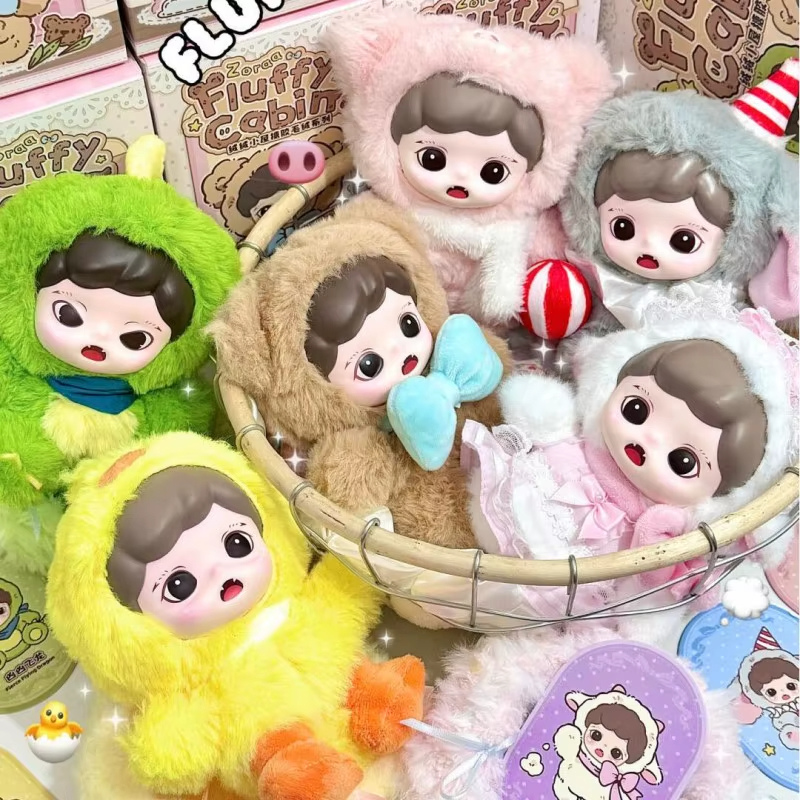 【NEW】TNT SPACE Zoraa Fluffy Cabin Series Vinyl Plush Doll